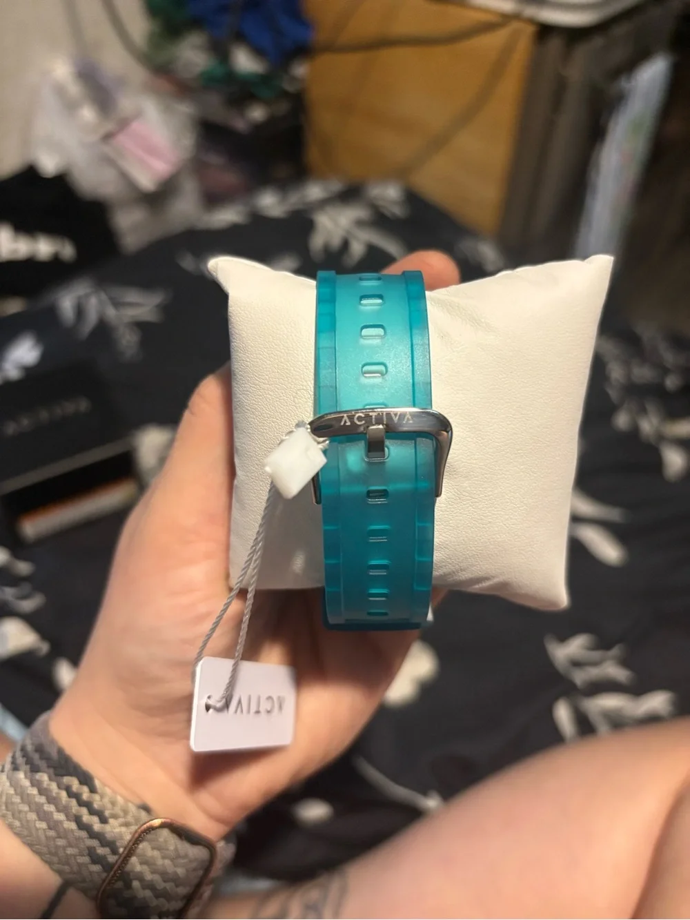Activa X Invicta Digital Men's Watch - 48mm. Teal. Blue (ACW8120-004)